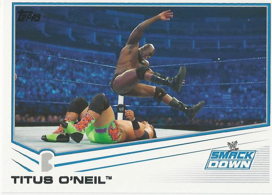 WWE Topps 2013 Titus O'Neil #79