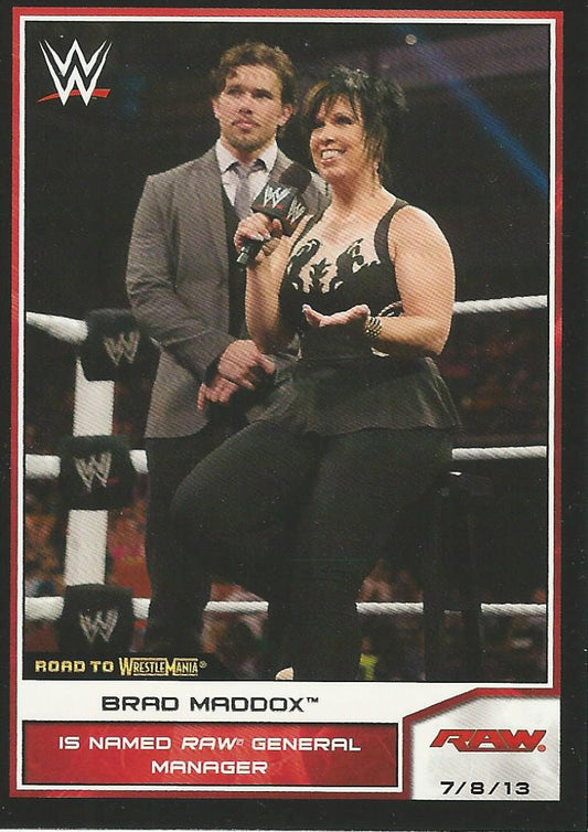 WWE Topps Road to Wrestlemania 2014 Vickie Guerrero #19