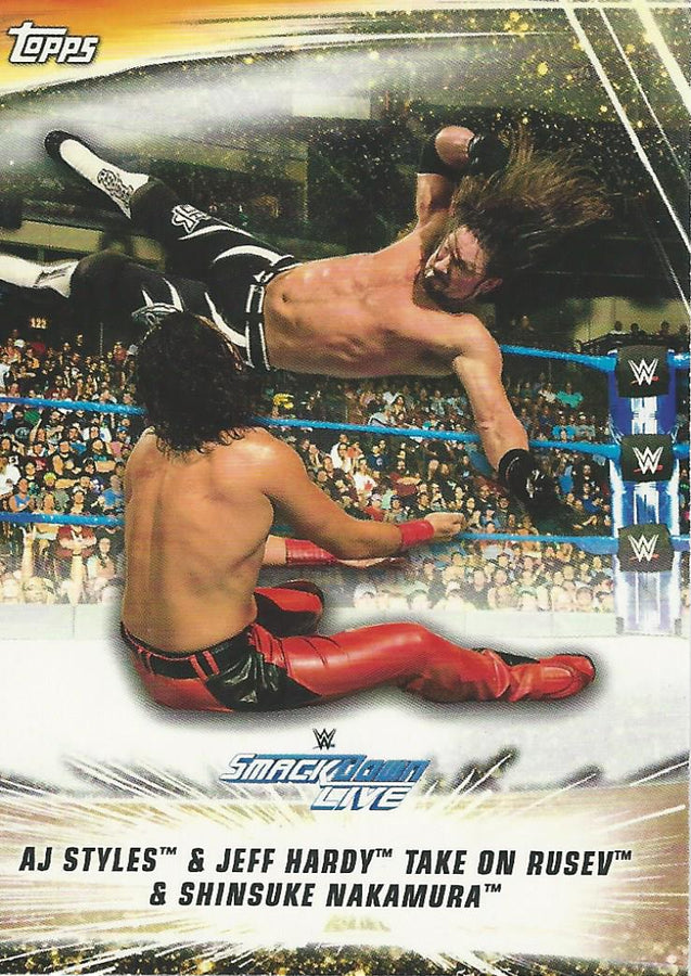 WWE Topps Summerslam 2019 AJ Styles #79