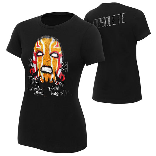 Jeff Hardy "Obsolete" Women's Authentic T-Shirt T-Shirt PW Catalog