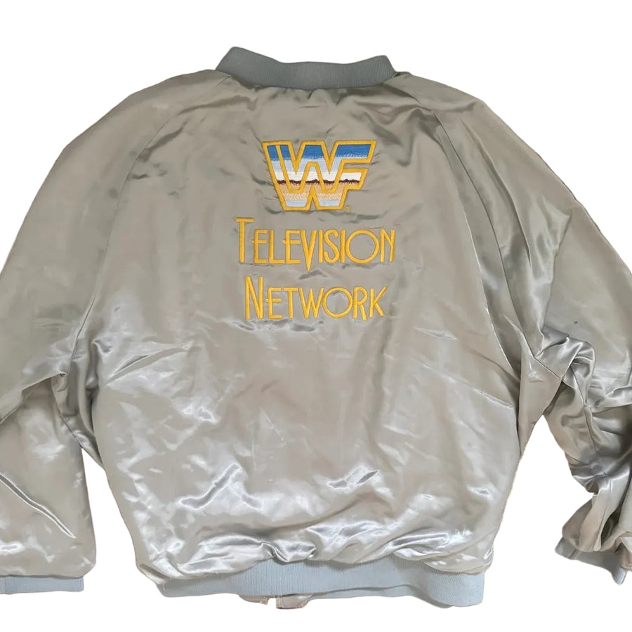 1984 WWF Television Network Grey Jacket Pwcatalog