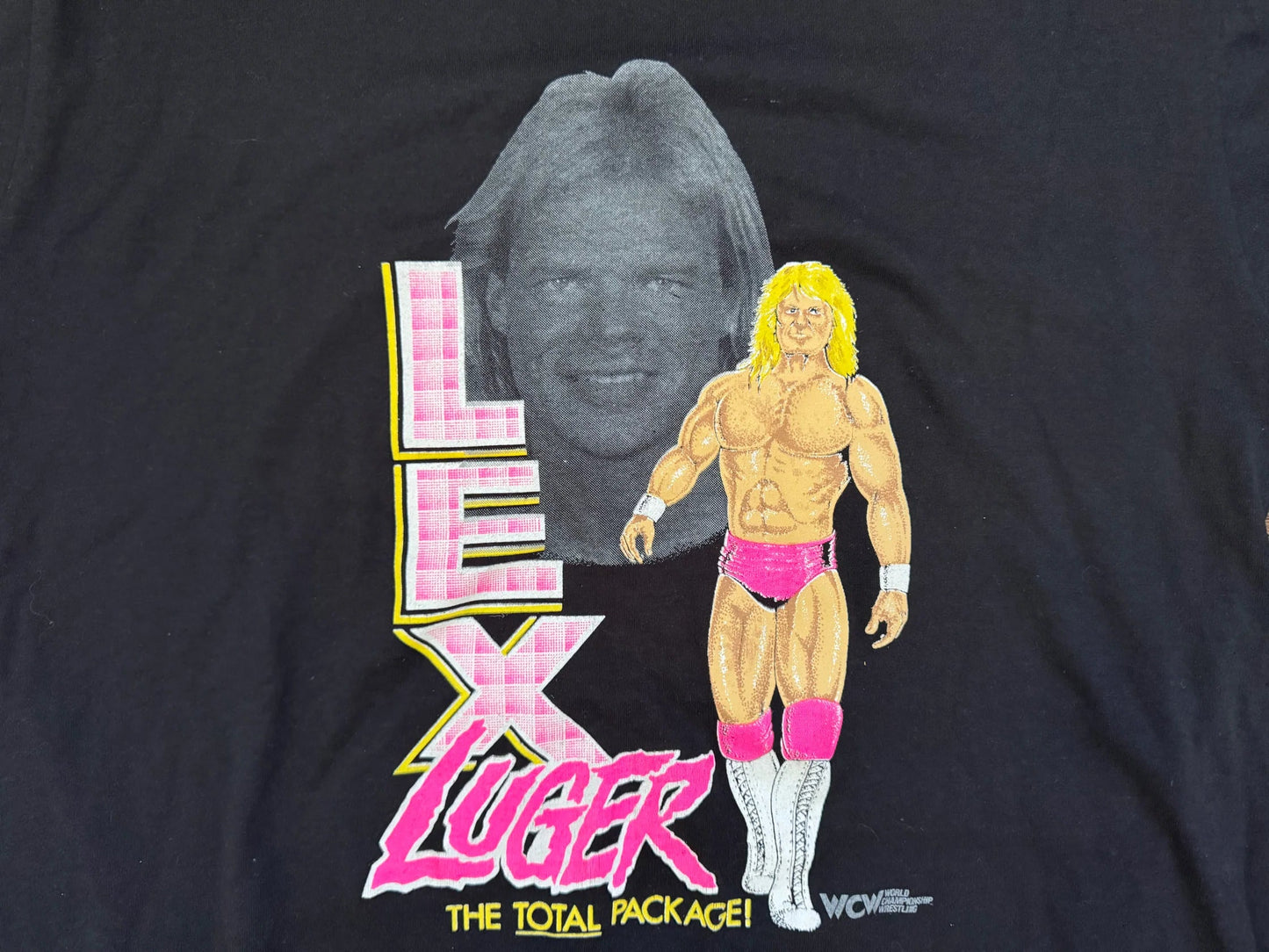1990 WCW “The Total” Package Lex Luger T-Shirt (Copy) Pwcatalog