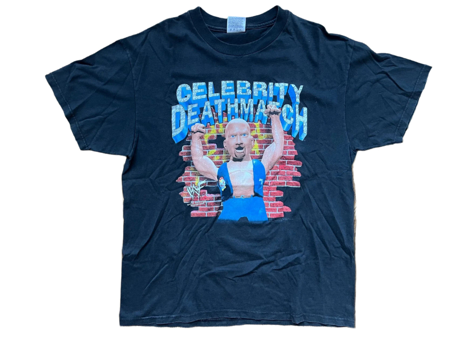 Steve Austin Celebrity Death Match 1998 T-shirt Pwcatalog
