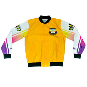 Macho Man Randy Savage Retro Fanimation Chalk Line Jacket