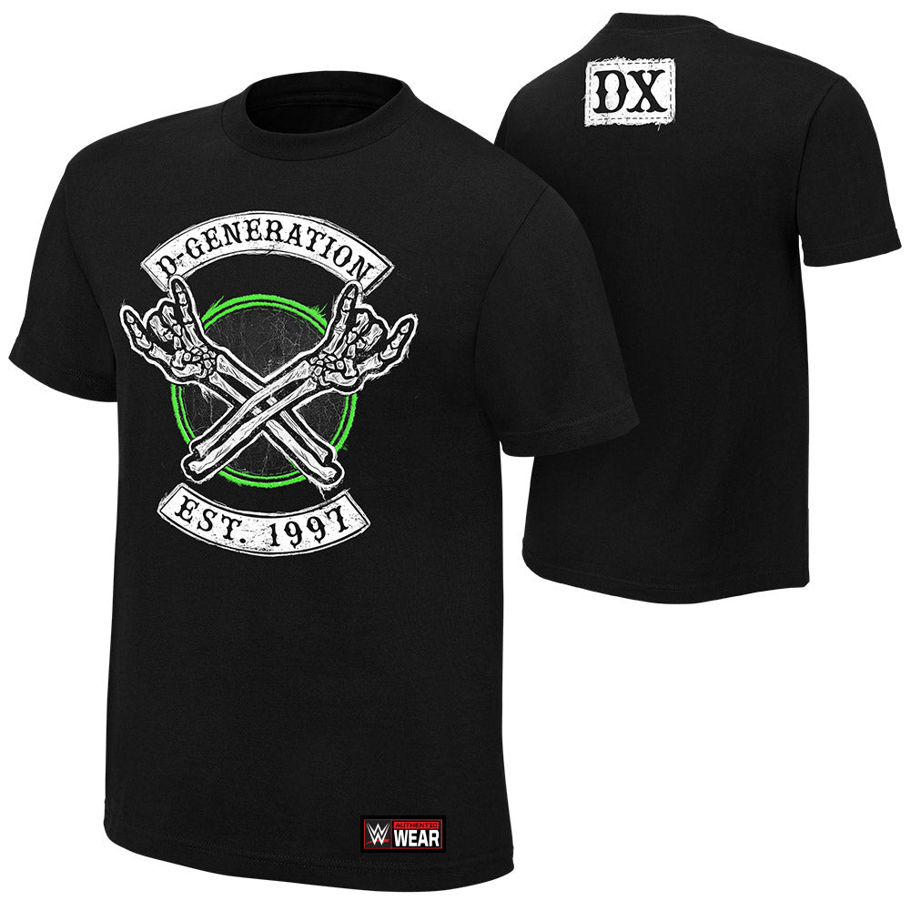 D-Generation X "Crossbones" Authentic T-Shirt T-Shirt PW Catalog