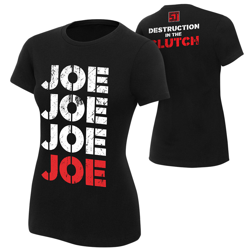 Samoa Joe "Destruction in the Clutch" Women's Authentic T-Shirt