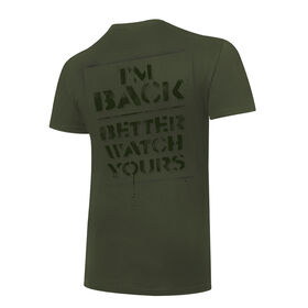Samoa Joe "I'm Back Better Watch Yours" T-Shirt T-Shirt PW Catalog