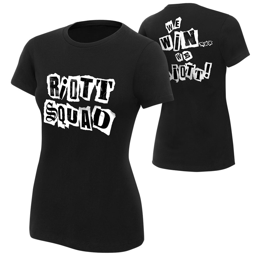Riott Squad "We Win We Riott" Women's Authentic T-Shirt T-Shirt PW Catalog