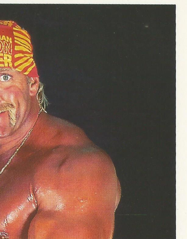 WWF Merlin Stickers 1992 Hulk Hogan #7