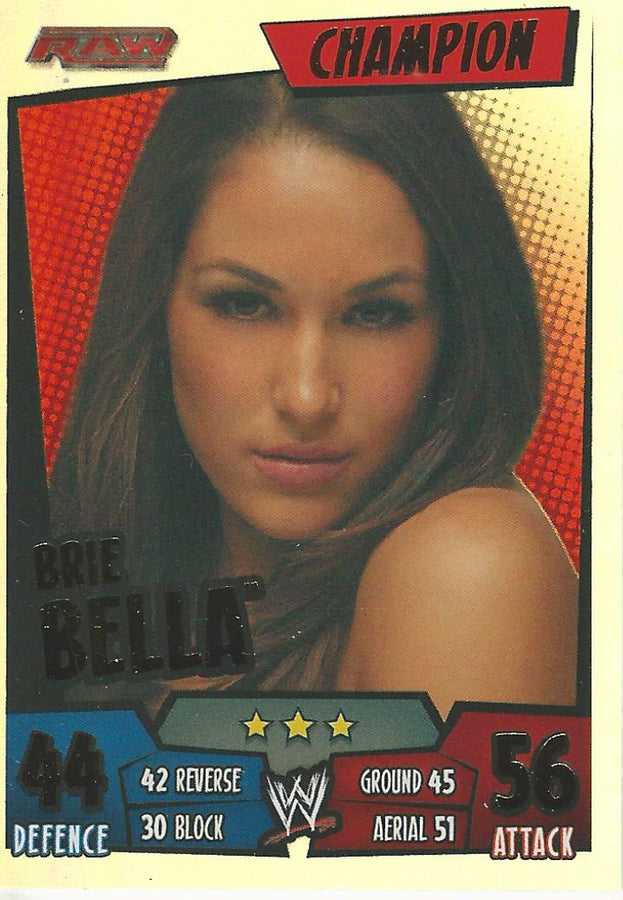 WWE Topps Slam Attax Rumble 2011 Champion Brie Bella #7