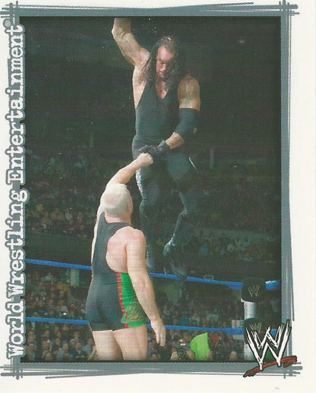 WWE Topps Superstars Uncovered 2007 Sticker Undertaker #7