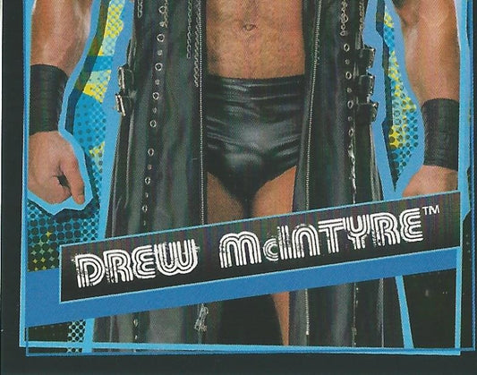 WWE Topps Road to WrestleMania Stickers 2021 Drew McIntyre #7