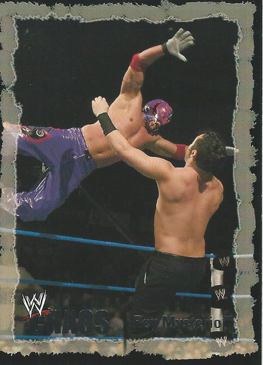 WWE Fleer Chaos 2004 Rey Mysterio #7