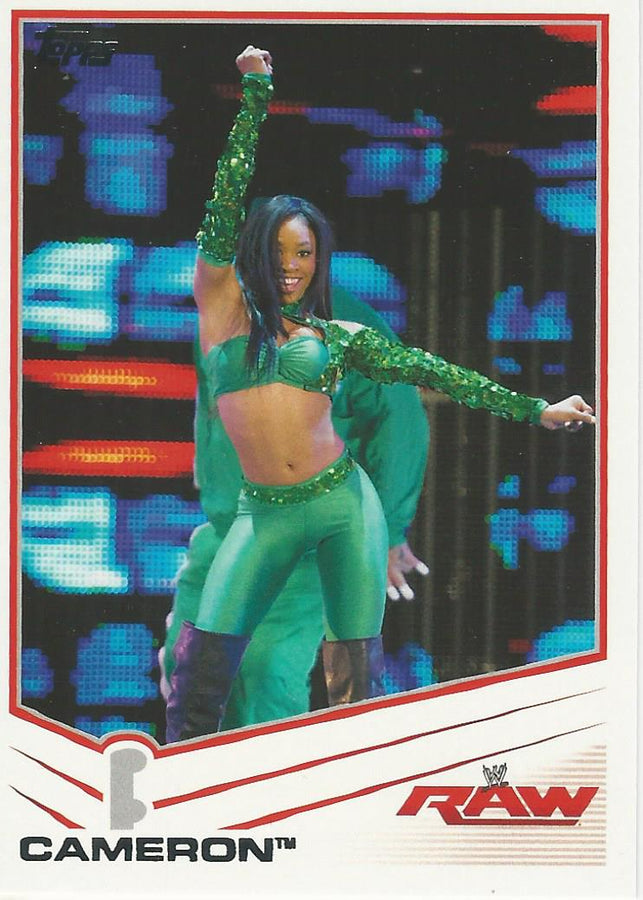 WWE Topps 2013 Cameron #7