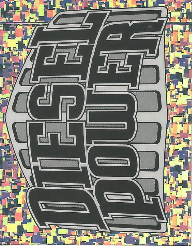WWF Merlin Stickers 1995 Diesel #7