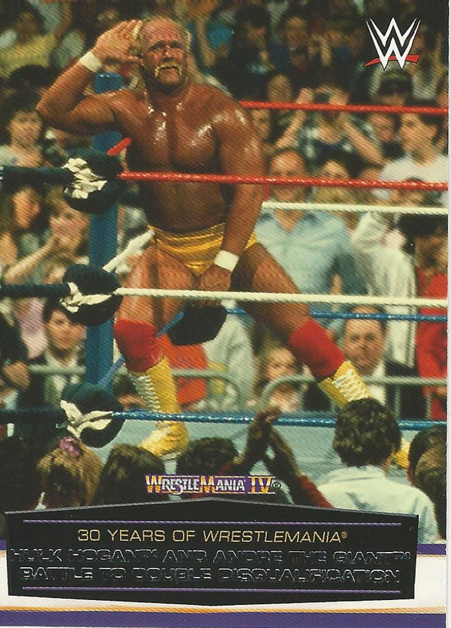 WWE Topps Road to Wrestlemania 2014 Hulk Hogan 7 of 60 trading card PW Catalog
