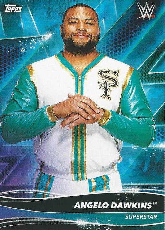Topps WWE Superstars 2021 Angelo Dawkins #7