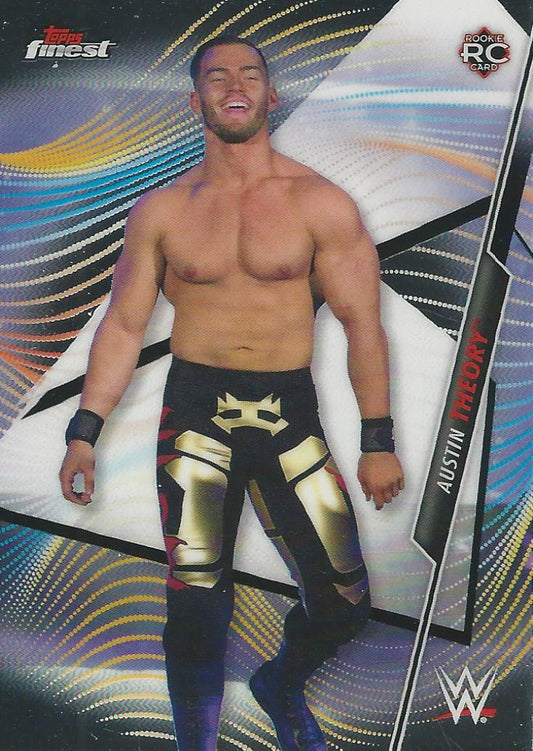 WWE Topps Finest 2020 Austin Theory #7