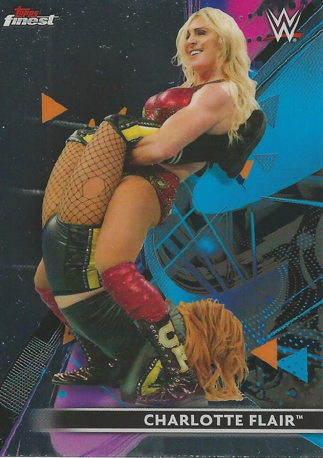WWE Topps Finest 2021 Charlotte Flair #7