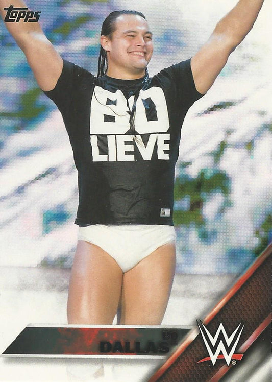 WWE Topps 2016 Bo Dallas #7