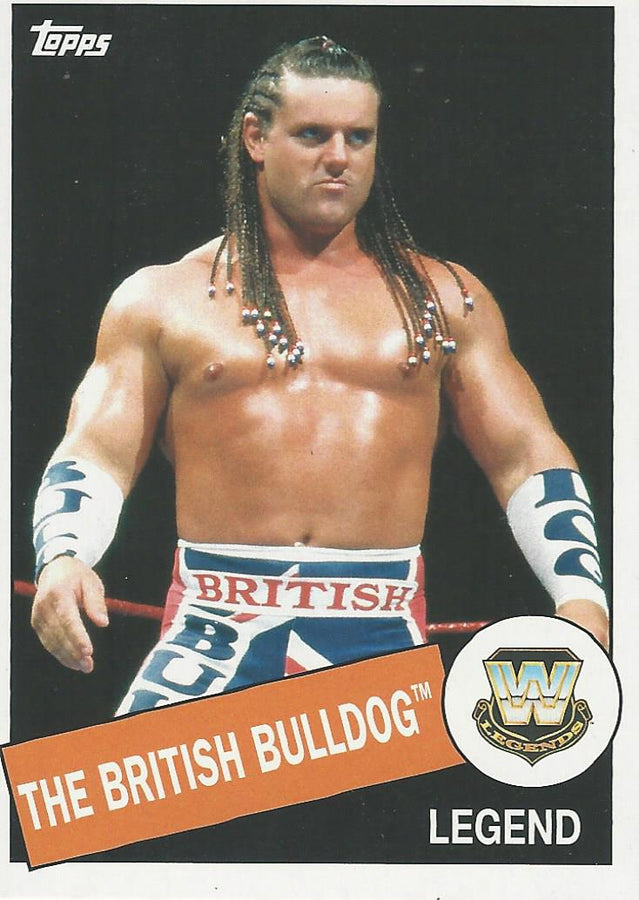 WWE Topps Heritage 2015 British Bulldog #7