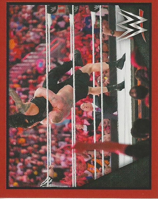 WWE Topps Then Now Forever 2016 Stickers Brock Lesnar #7