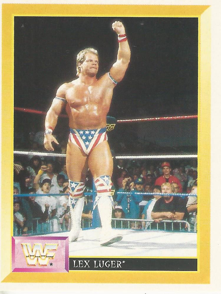 WWF Merlin Sticker 1994 Lex Luger #7