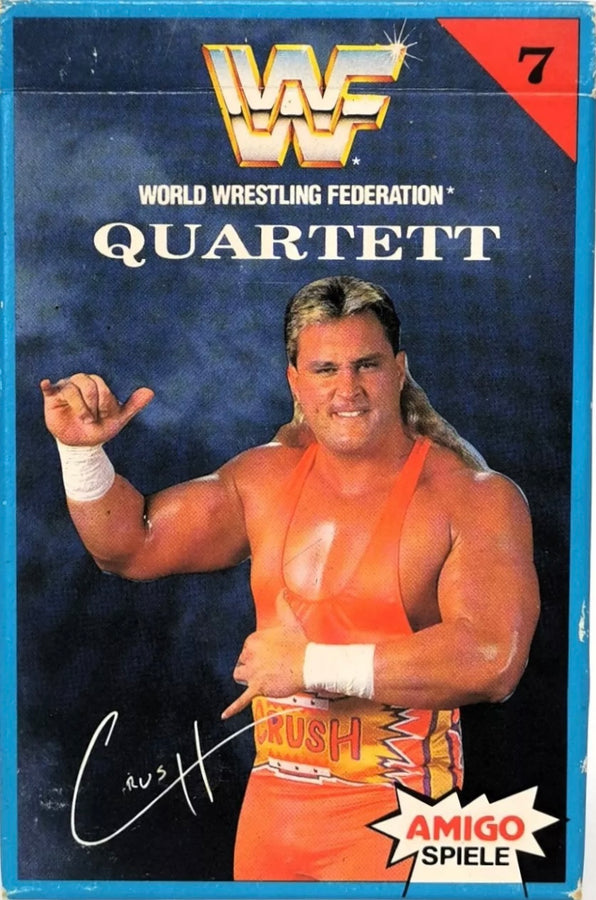 WWF Quartett Card Game 1993 Crush Pwcatalog