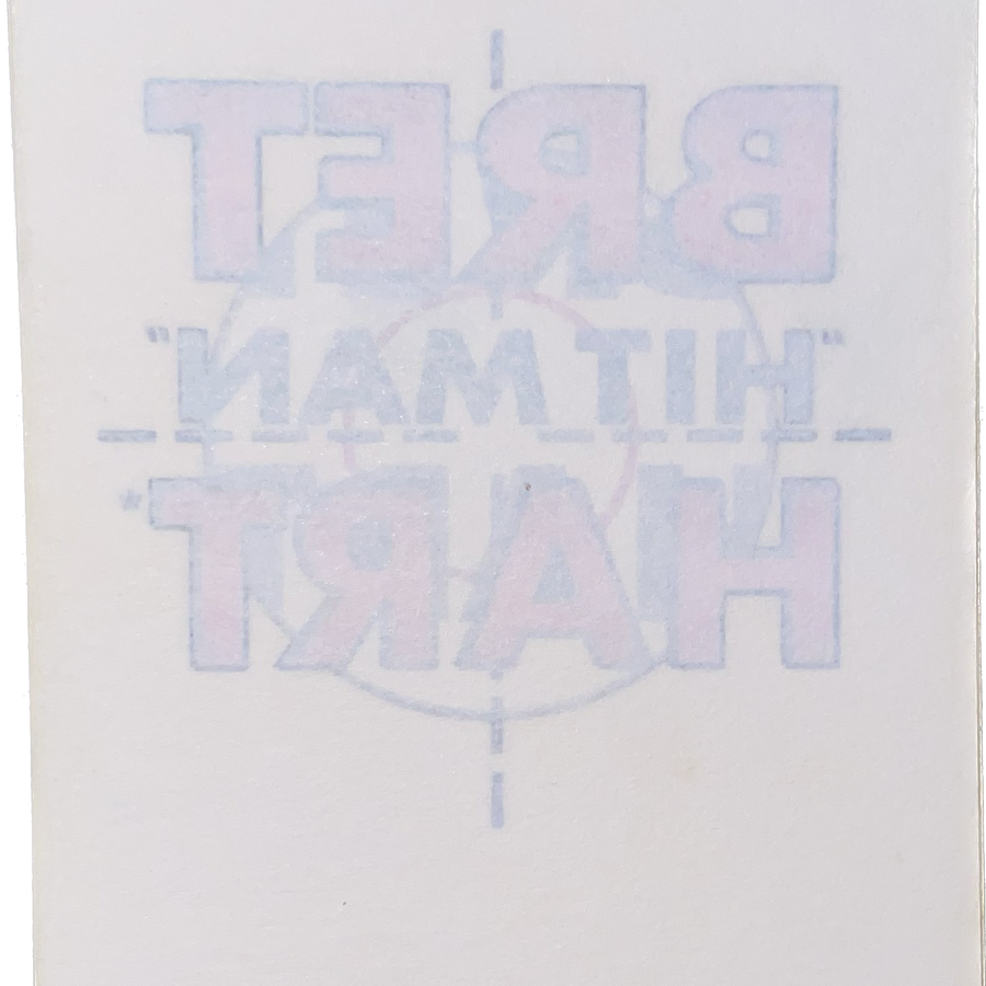 WWF Tattoos 1994 Bret Hart Logo from Germany Pwcatalog