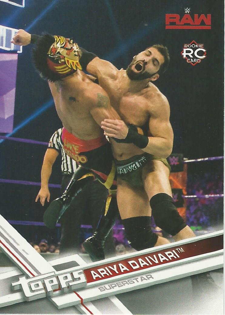 WWE Topps Then Now Forever 2017 Ariya Daivari #107
