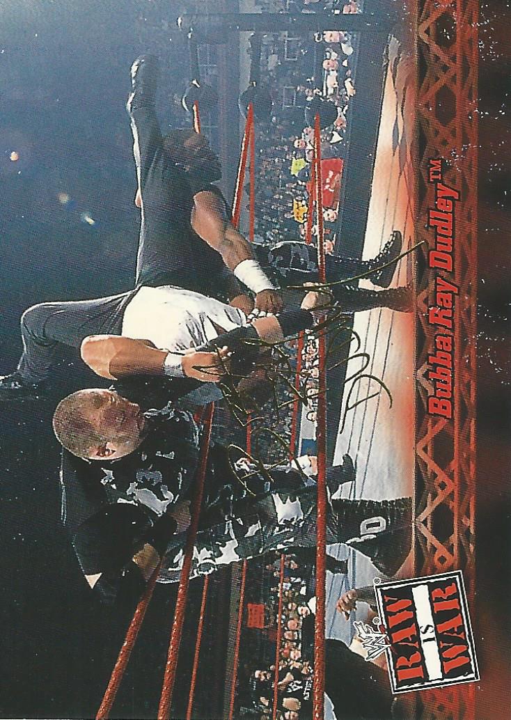 WWF Fleer Raw 2001 Bubba Ray Dudley #7