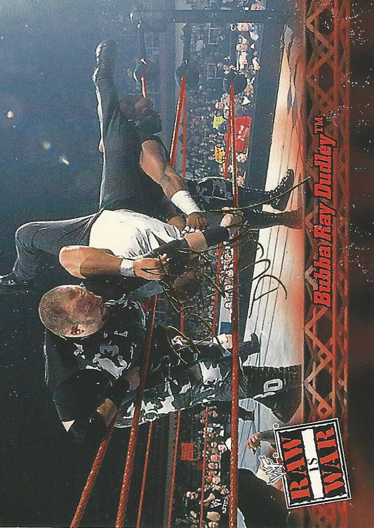 WWF Fleer Raw 2001 Bubba Ray Dudley #7