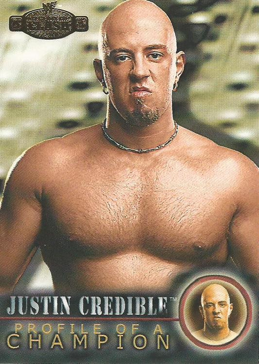 WWF Fleer Championship Clash 2001 Justin Credible #79