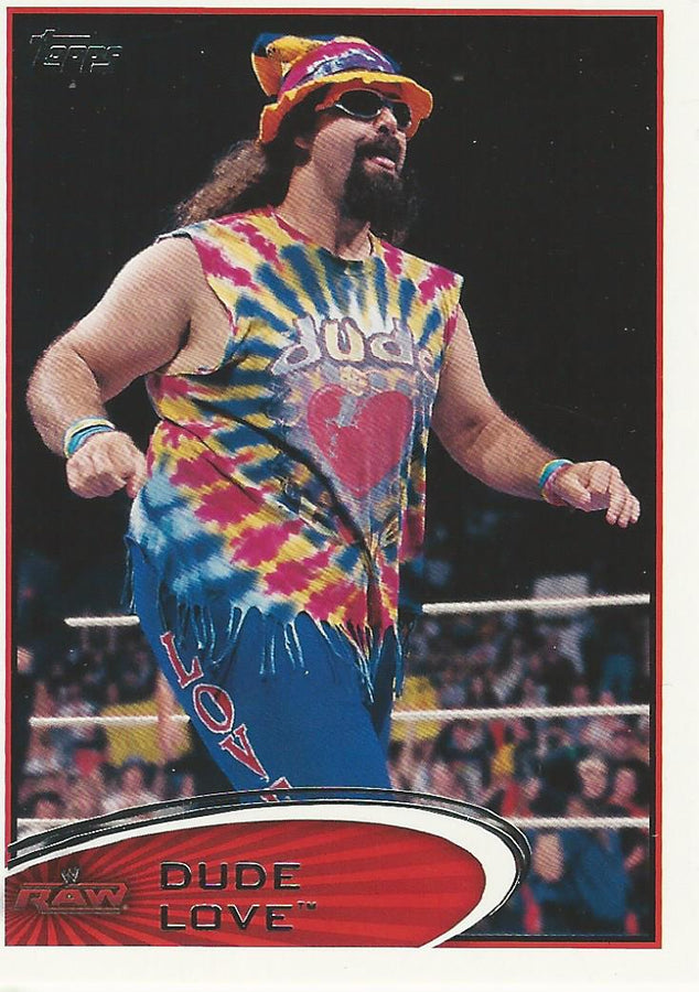WWE Topps 2012 Dude Love #7
