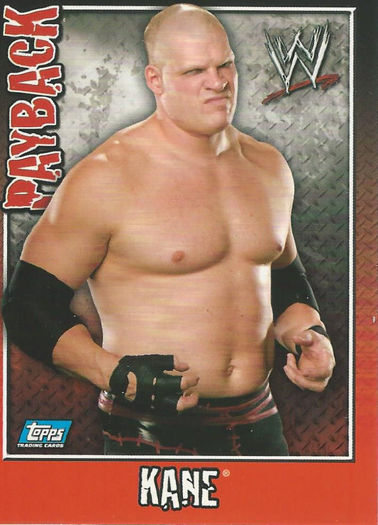 WWE Topps Payback 2006 Kane #7