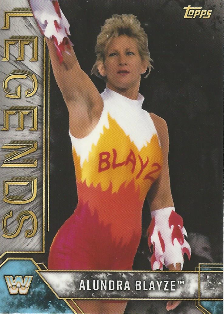 WWE Topps Legends 2017 Alundra Blayze #7