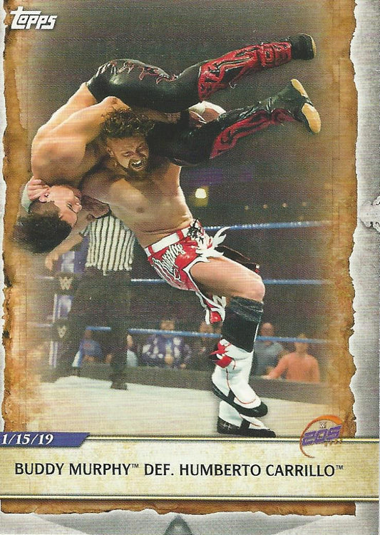 WWE Topps Road to Wrestlemania 2020 Buddy Murphy #7