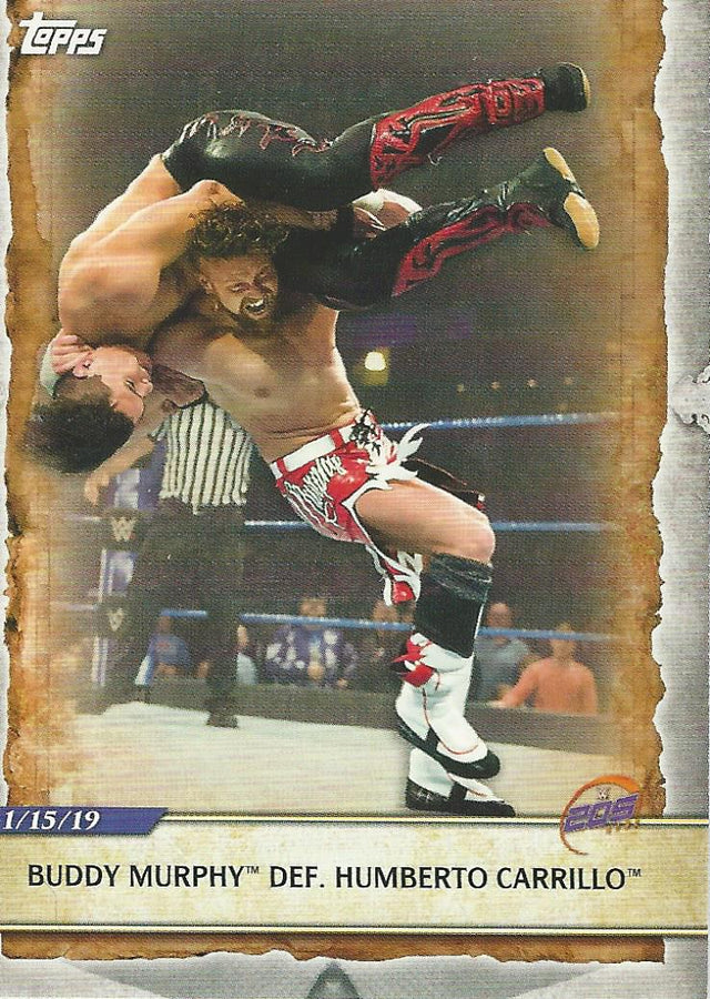 WWE Topps Road to Wrestlemania 2020 Buddy Murphy #7