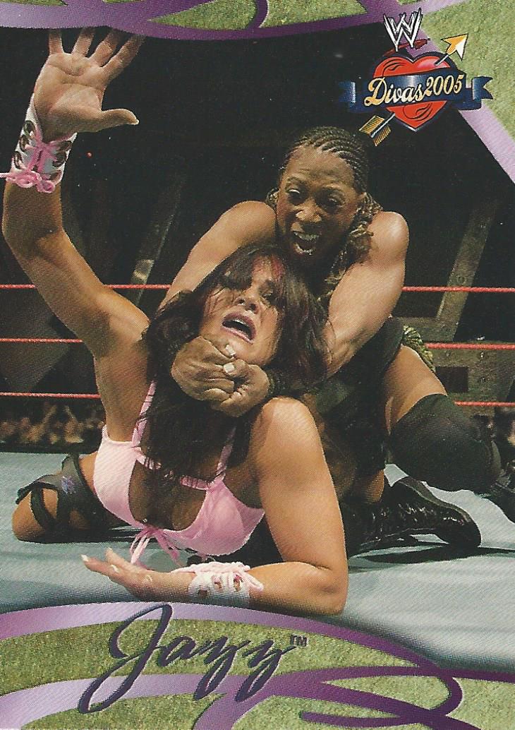 WWE Fleer Divas 2005 Jazz #7