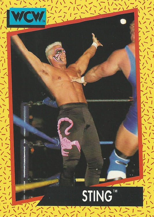 WCW Impel 1991 Sting #7