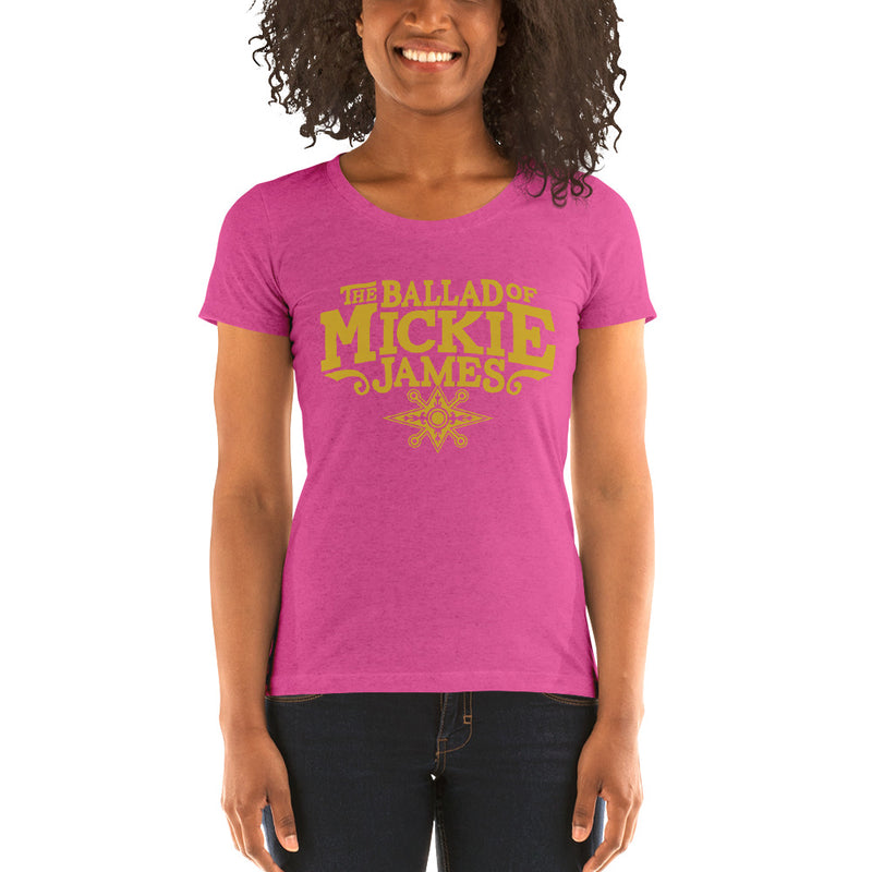 Mickie James "The Ballad of Mickie James" Women's Tri-Blend T-shirt
