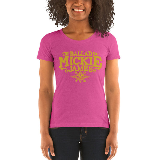 Mickie James "The Ballad of Mickie James" Women's Tri-Blend T-shirt T-Shirt PW Catalog