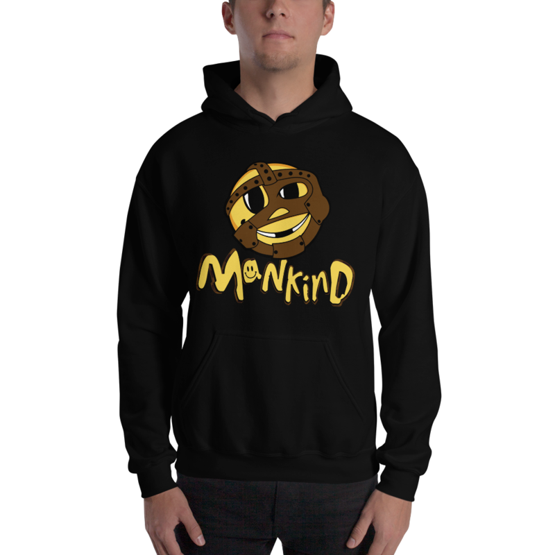 Mankind "Cartoon" Pullover Hoodie Sweatshirt