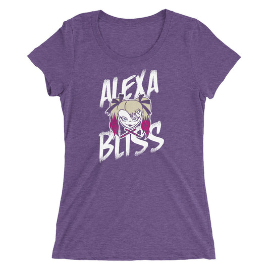 Alexa Bliss Logo Women's Tri-Blend T-Shirt T-Shirt PW Catalog