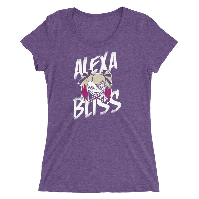 Alexa Bliss Logo Women's Tri-Blend T-Shirt