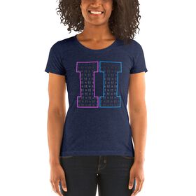 The IIconics "II" Women's Tri-Blend T-shirt T-Shirt PW Catalog