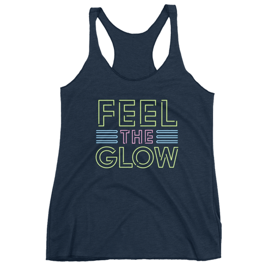 Naomi "Feel The Glow" Women's Racerback Tank Top Tank Top PW Catalog