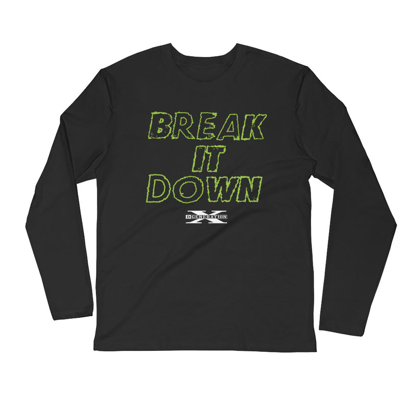 D-Generation X "Break It Down" Long Sleeve T-Shirt T-Shirt PW Catalog
