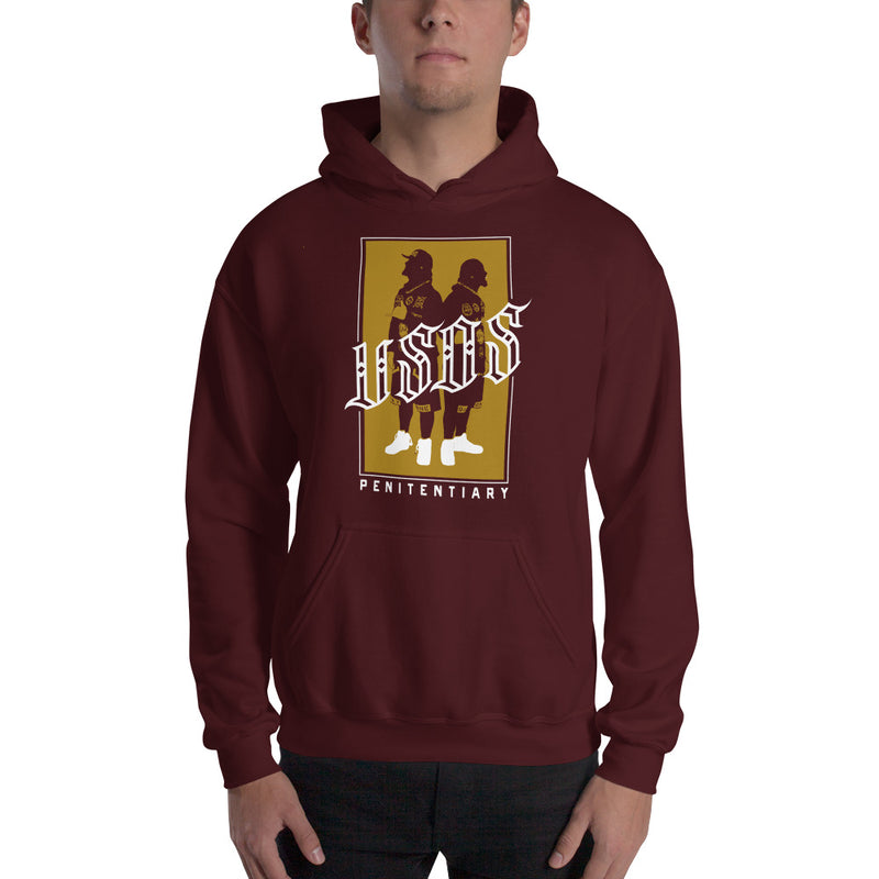 The Usos "Silhouette" Pullover Hoodie Sweatshirt