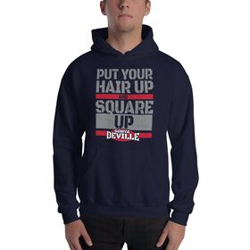 Sonya Deville "Square Up" Pullover Hoodie Sweatshirt